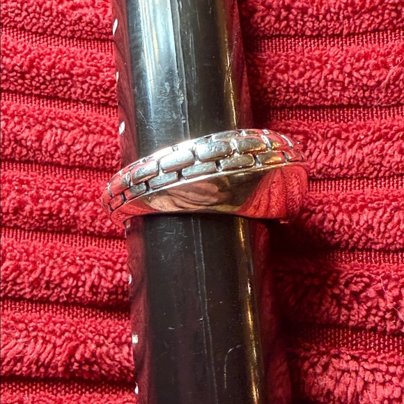 John Hardy JAI Sterling Silver
 Patterned Ring - Picture 4 of 10